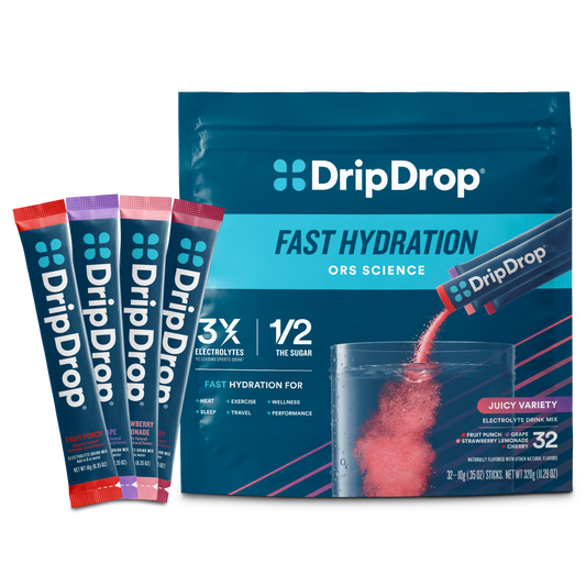 dripdrop-juicy-variety-pack-electrolyte-powder-8-oz-sticks-32-count-l4 Juicy_Variety_-_32ct_-_Transparent.png