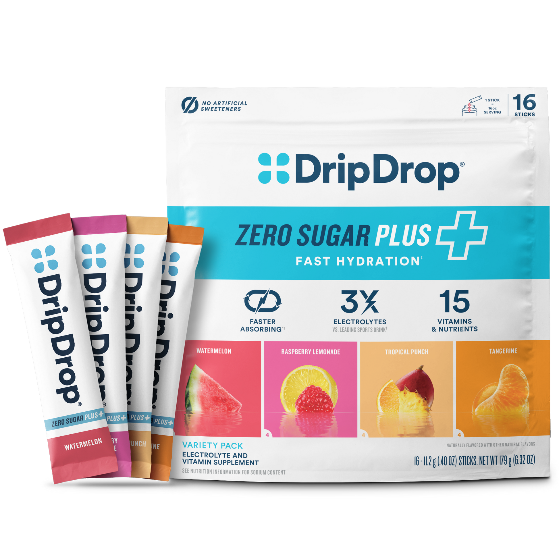 dripdrop-zero-sugar-plus-watermelon-tangerine-tropical-punch-raspberry-lemonade-16-oz-sticks-16-count-m4 Pouch_16ct_Front16ozSticks_VSPlus_Variety_A.png