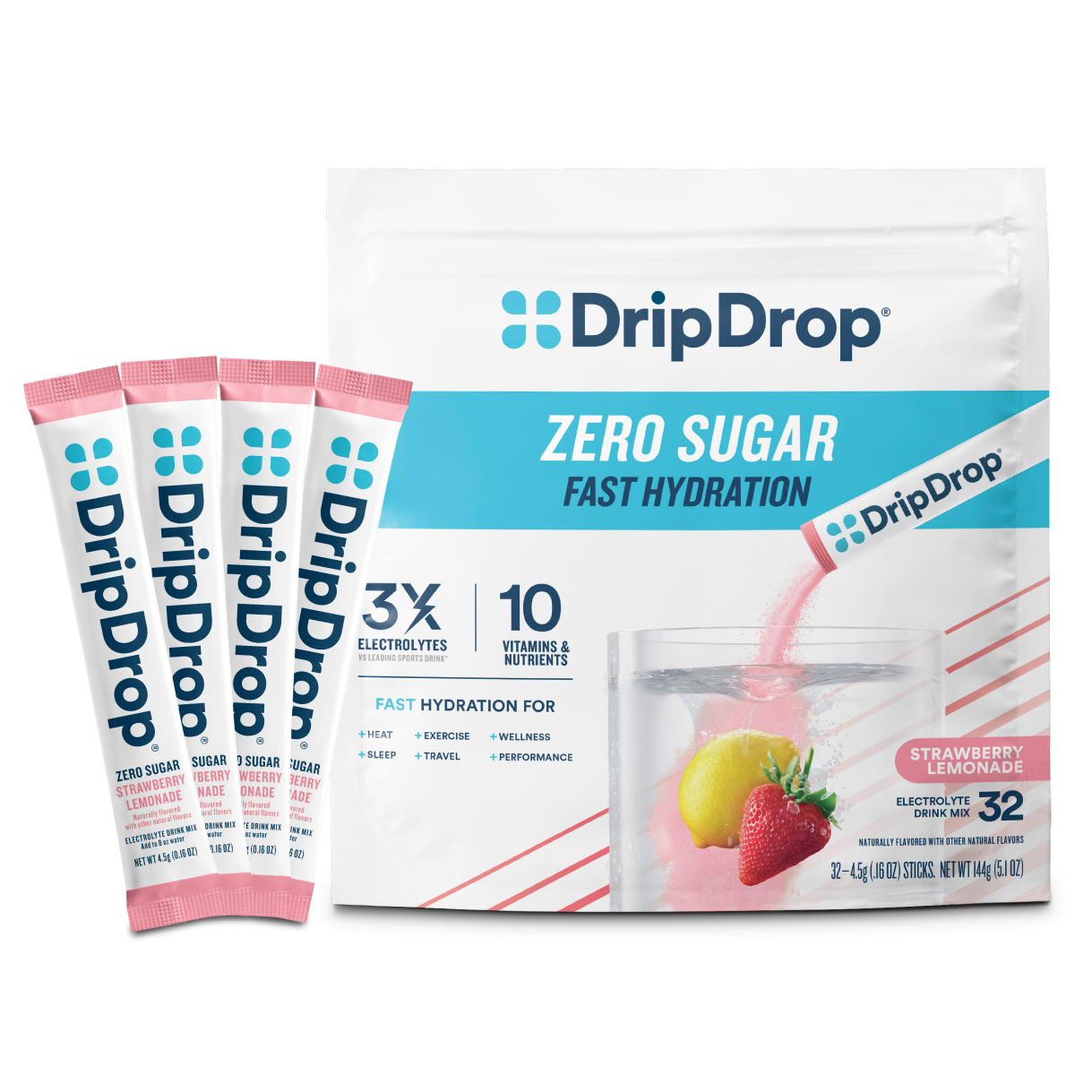 dripdrop-zero-sugar-strawberry-lemonade-electrolyte-powder-8-oz-sticks-32-count-o5 Zero_Strawberry_Lemonade_-_32ct_-_Transparent.png