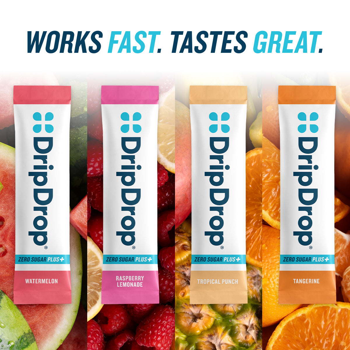 dripdrop-zero-sugar-plus-watermelon-tangerine-tropical-punch-raspberry-lemonade-16-oz-sticks-16-count-m4 eComm-ZSP-PDP_Flavor_VP-A.jpg